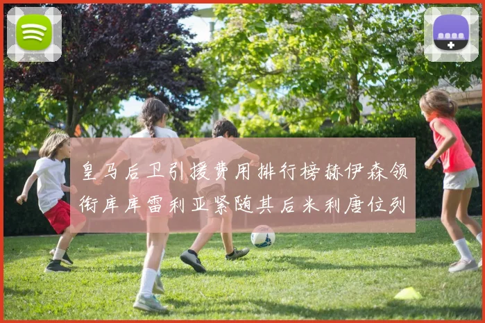 皇马后卫引援费用排行榜赫伊森领衔库库雷利亚紧随其后米利唐位列第三